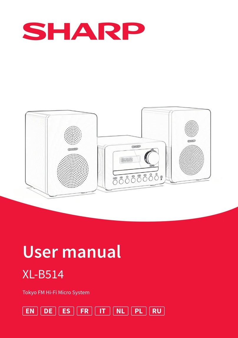 Sharp XL-B514 Manual de usuario