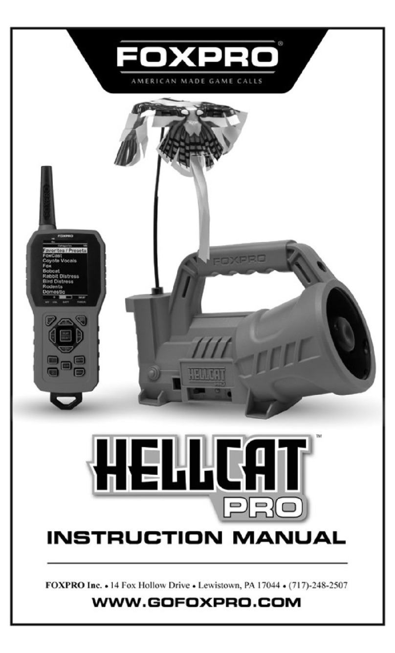 Foxpro HELLCAT PRO Manual de usuario