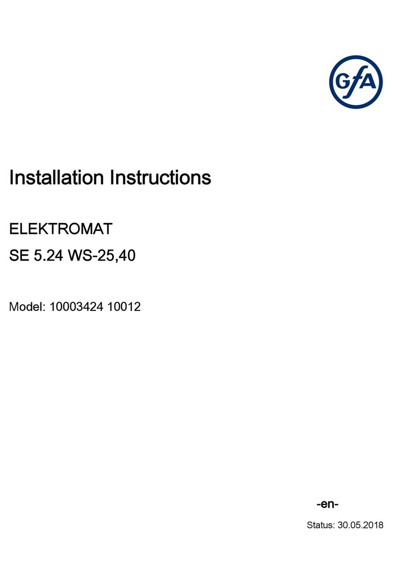 GFA 10003424 10012 Manual de usuario