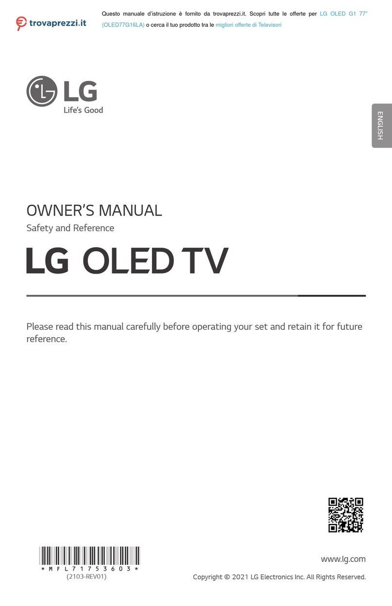 LG OLED77G16LA Manual de usuario LG OLED77G16LA Manual de usuario