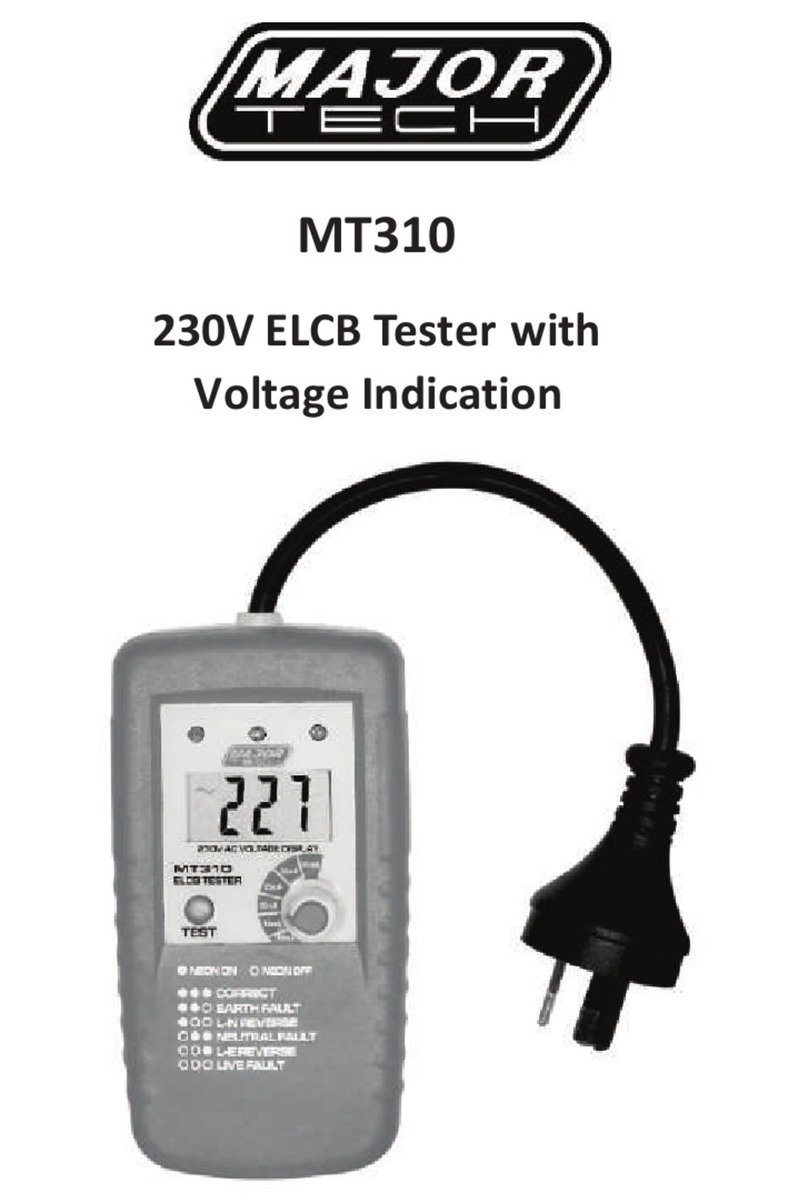 Major tech MT310 Manual de usuario