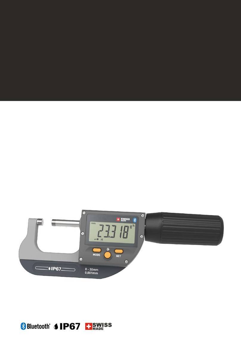 Sylvac S-Mike PRO Manual de usuario Sylvac S-Mike PRO Manual de usuario