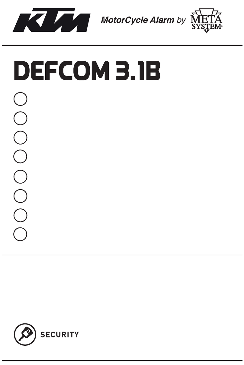 KTM META SYSTEM DEFCOM 3.1B Manual de usuario