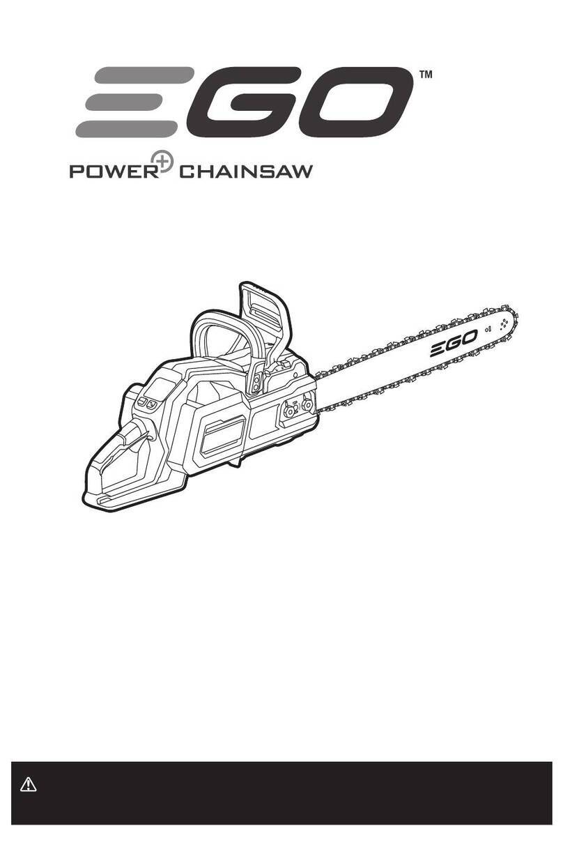 Ego Power+ CS2000E Manual de usuario