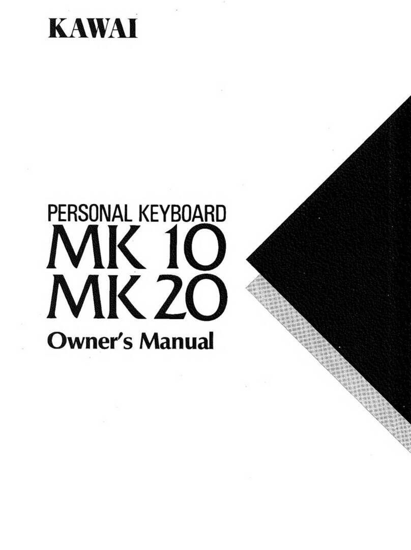 Kawai MK 10 Manual de usuario