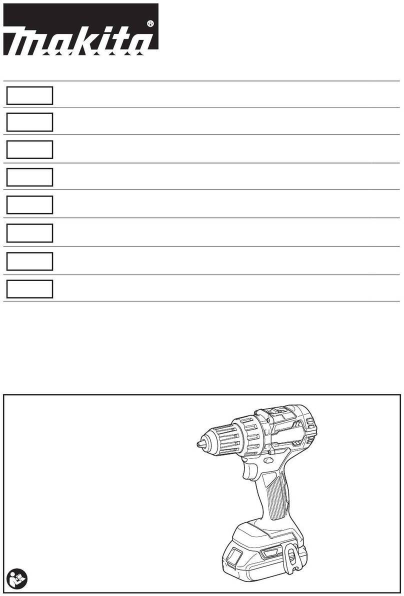 Makita DDF484 Manual de usuario