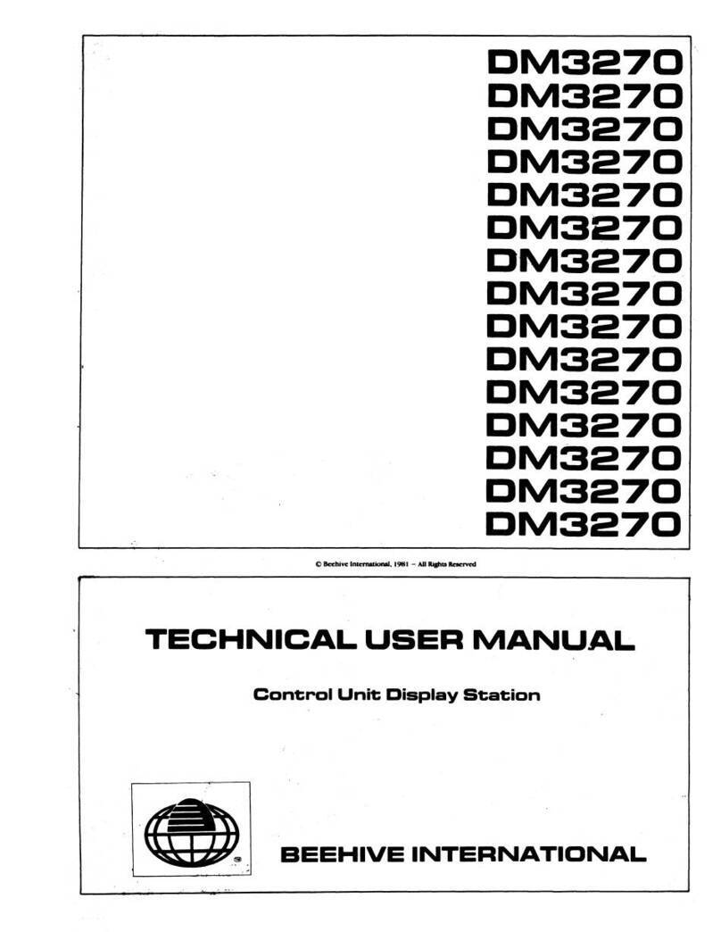 Beehive International DM3270 Manual de usuario