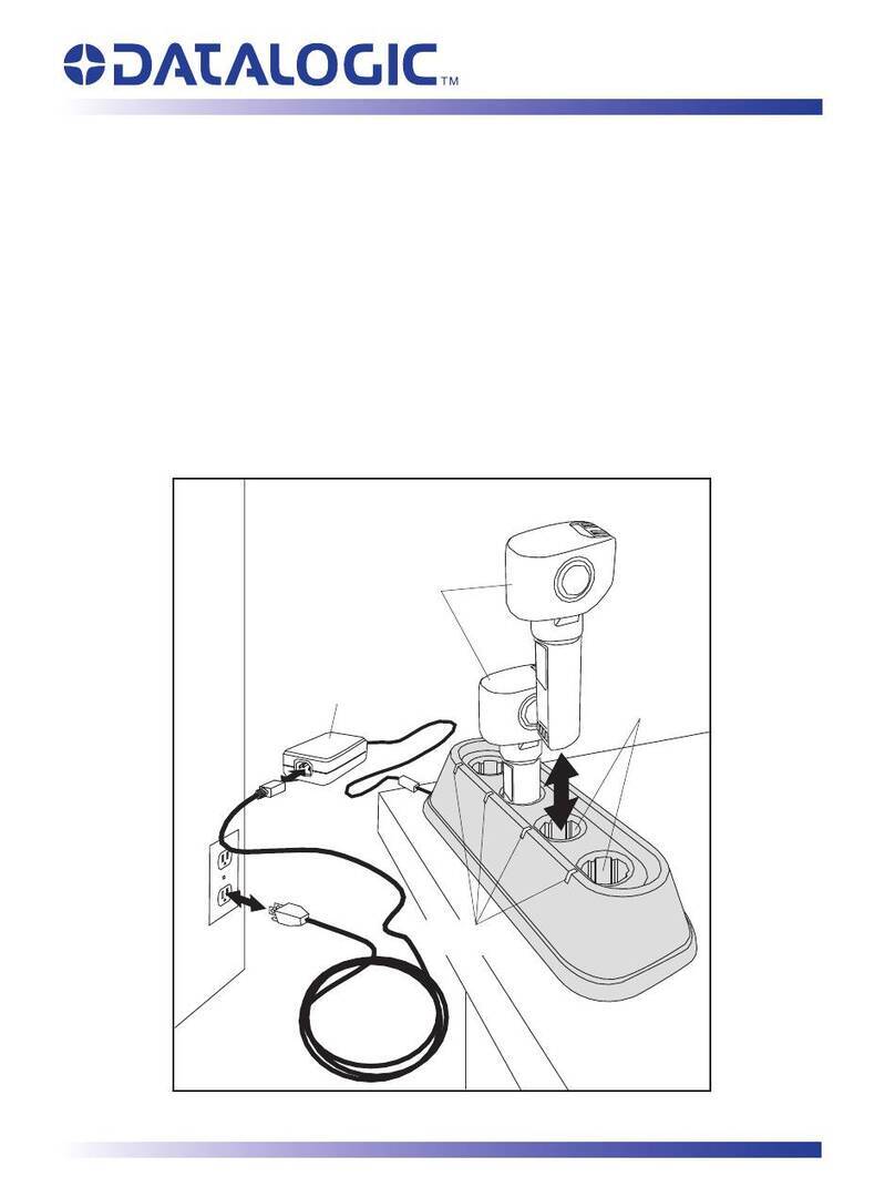 Datalogic PowerScan 7000BT Manual de usuario
