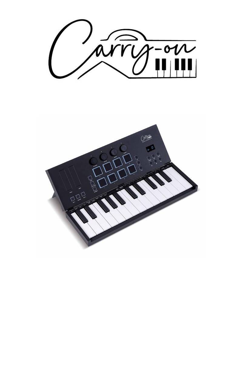 Blackstar Amplification Carry-on FOLDING CONTROLLER 25 Manual de usuario
