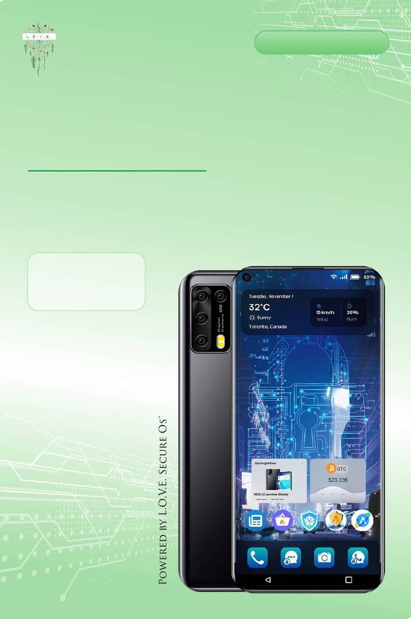 Love L.O.V.E. PHONE Manual de usuario