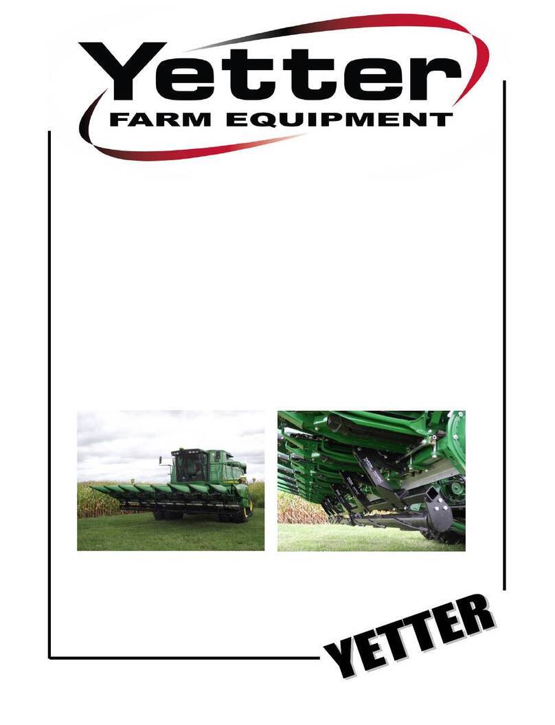 Yetter 5000 SERIES Manual de usuario