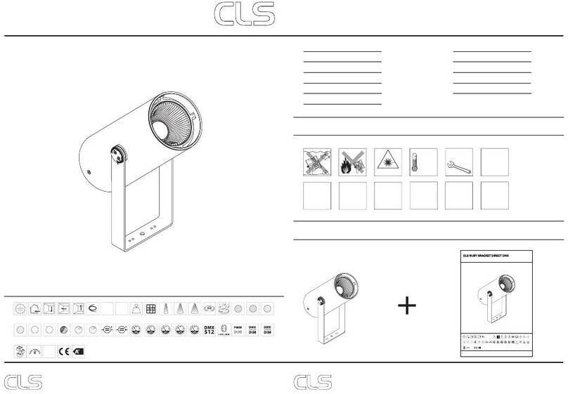 CLS RUBY BRACKET Manual de usuario