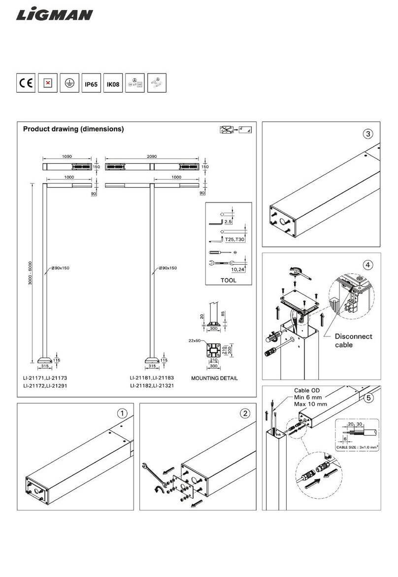 LIGMAN LI-21171-LC Manual de usuario