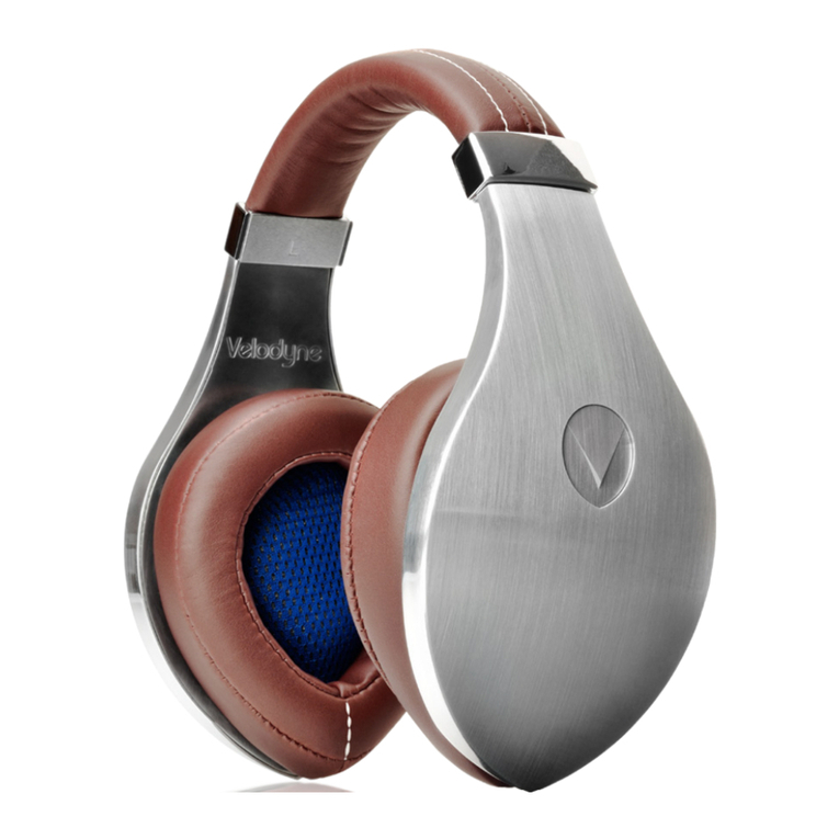 Velodyne vTrue Manual de usuario Velodyne vTrue Manual de usuario