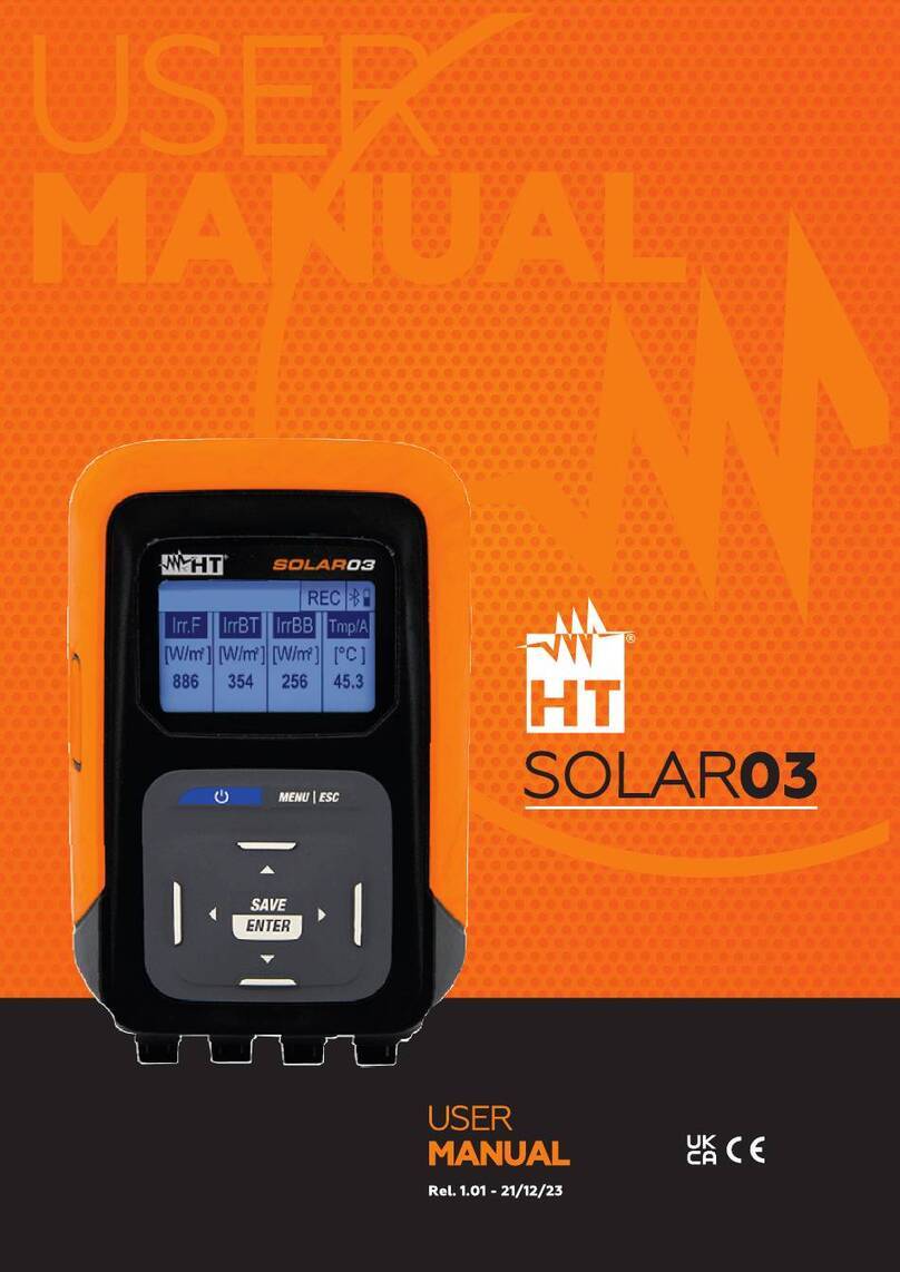 HT SOLAR03 Manual de usuario
