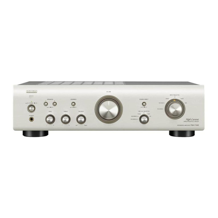 Denon PMA-710AE Manual de usuario