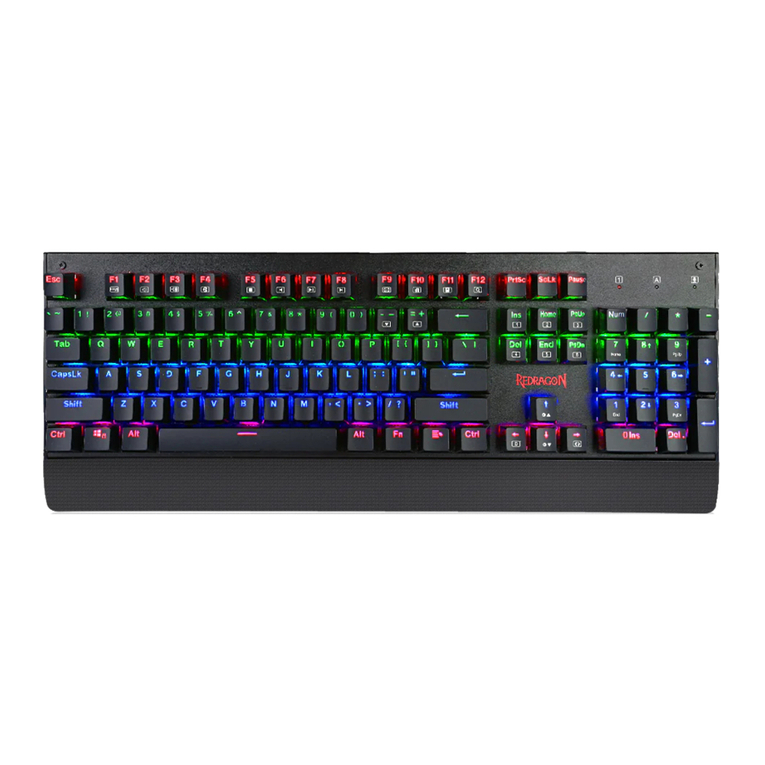 REDRAGON KALA K557 Manual de usuario