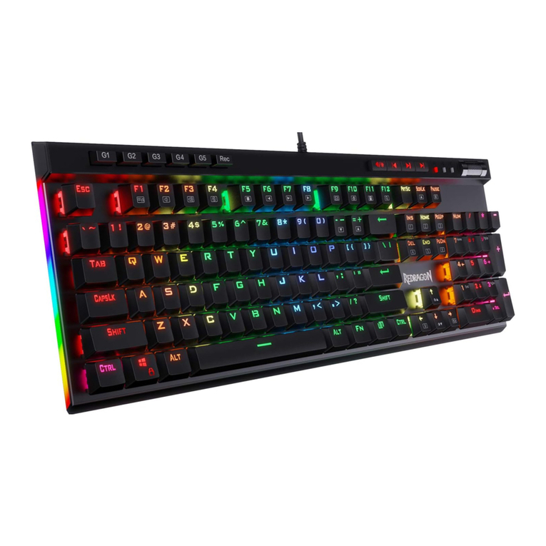 REDRAGON K580 VATA Manual de usuario