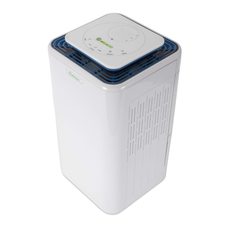 Meaco 12L-AH Dehumidifier Manual de usuario