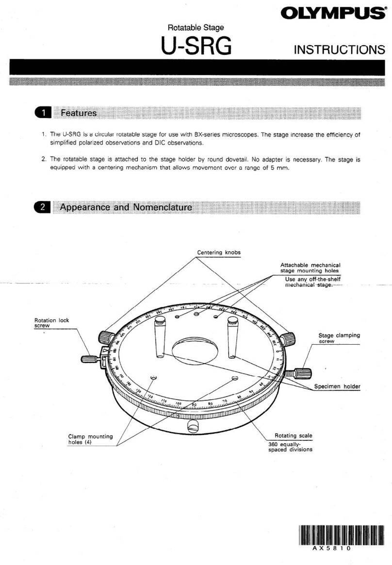 Olympus U-SRG Manual de usuario