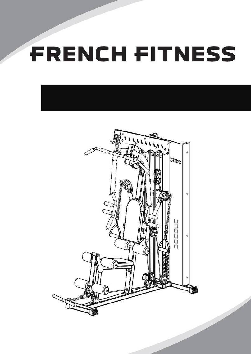 FRENCH FITNESS FF-X7 Manual de usuario