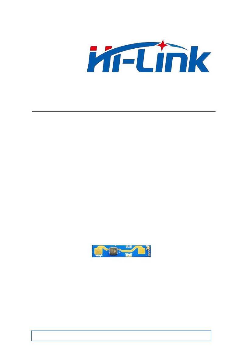 Hi-Link HLK-LD2410 Manual de usuario