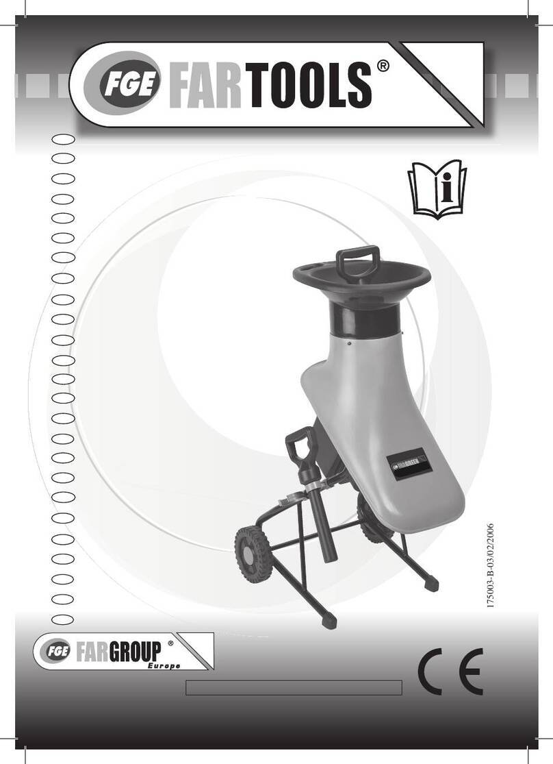 Far Tools BV 2300 Manual de usuario