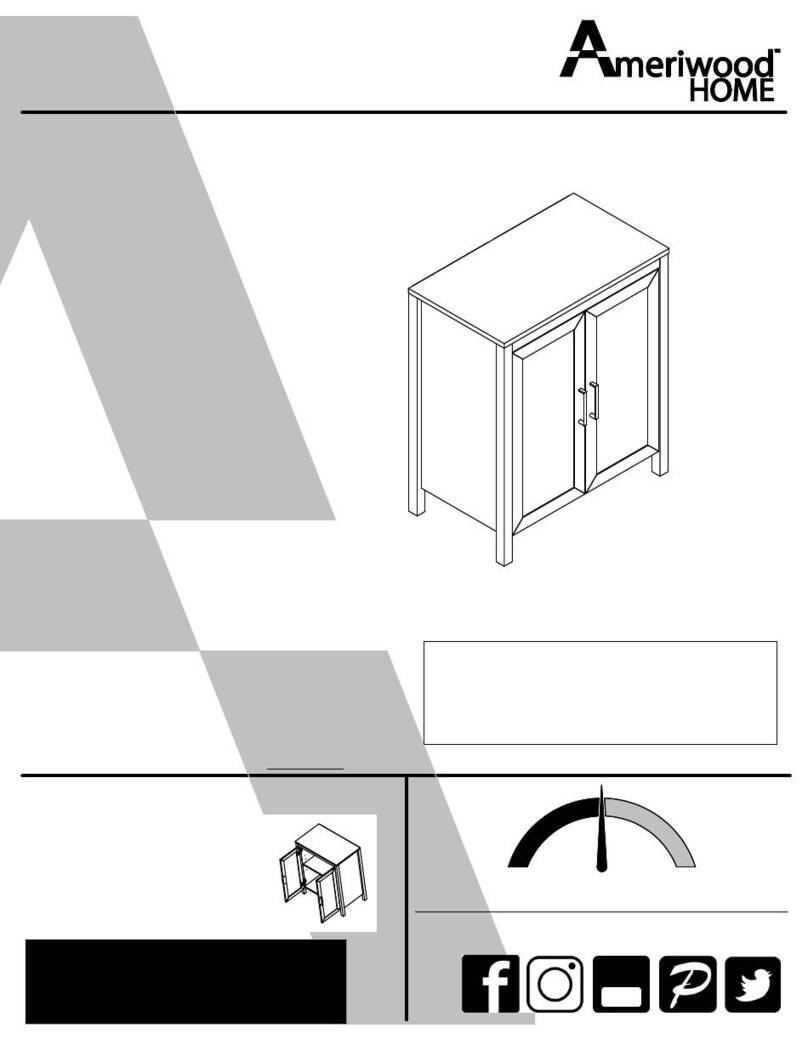 Ameriwood HOME 3417335COM Manual de usuario