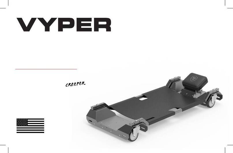 VYPER LAY-DOWN CREEPER Manual de usuario