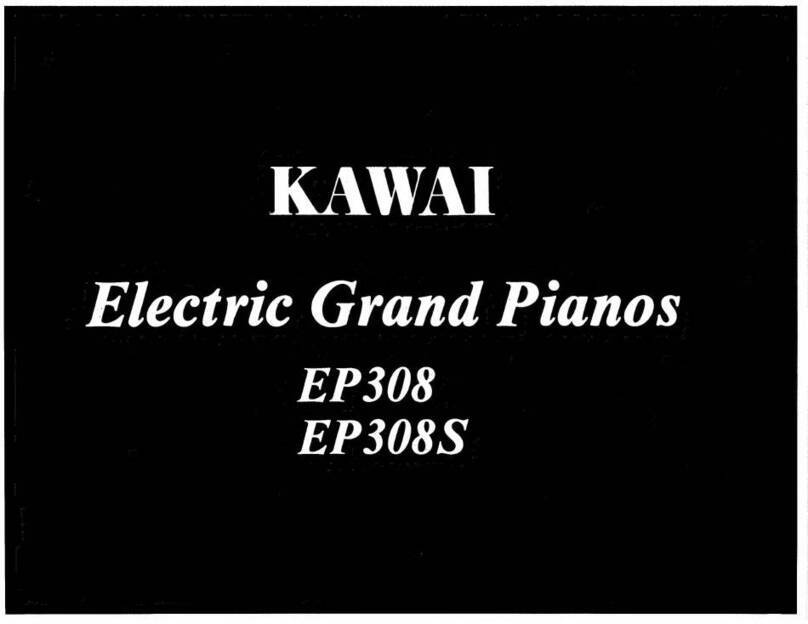 Kawai EP308 Manual de usuario