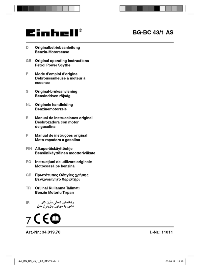 EINHELL BG-BC 43/1 AS Manual de usuario