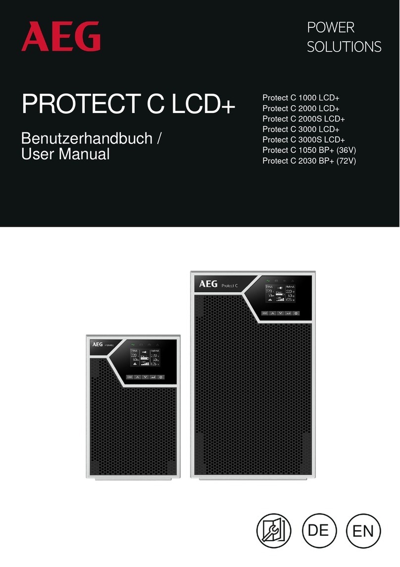 AEG Protect C 1000 LCD+ Manual de usuario