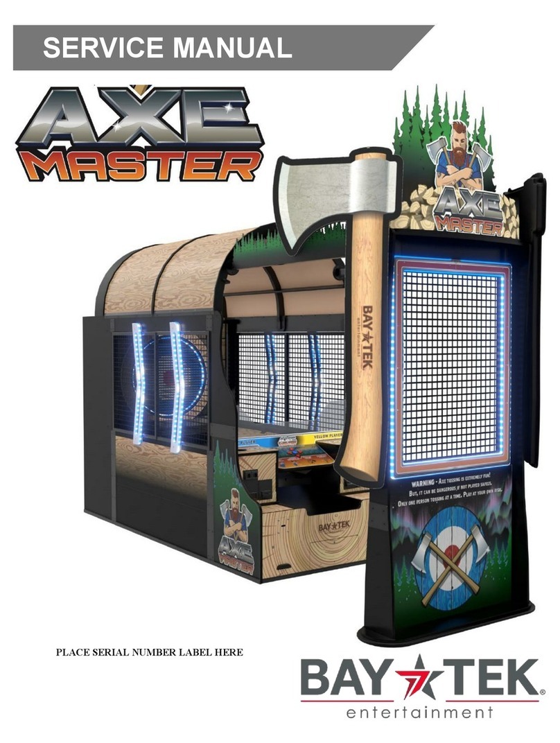 Bay-Tek AXE MASTER Manual de usuario