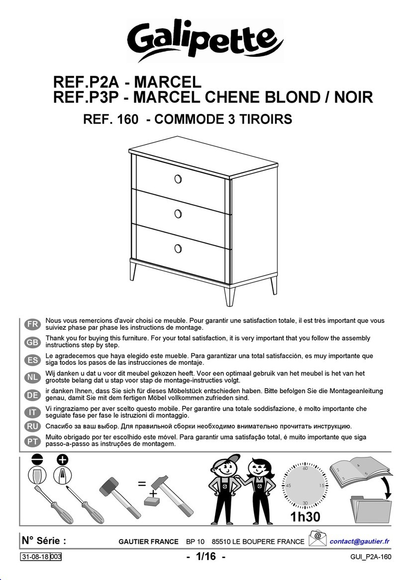 Galipette MARCEL P3P Manual de usuario