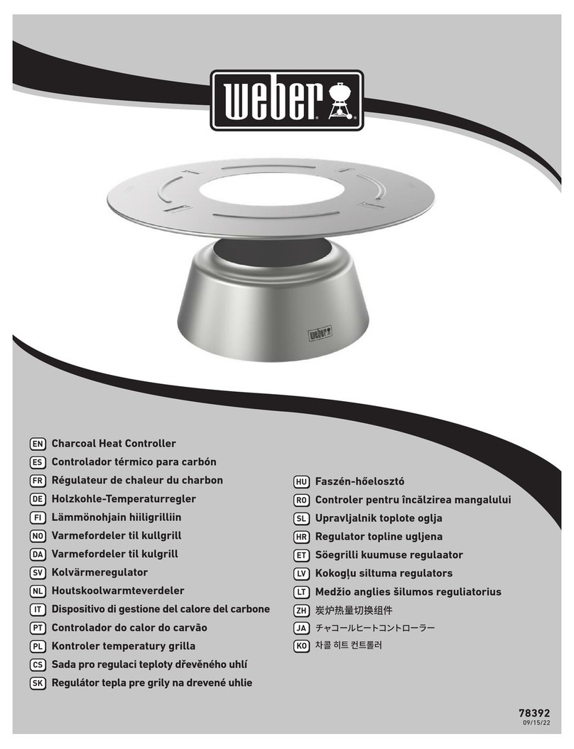 Weber 78392 Manual de usuario