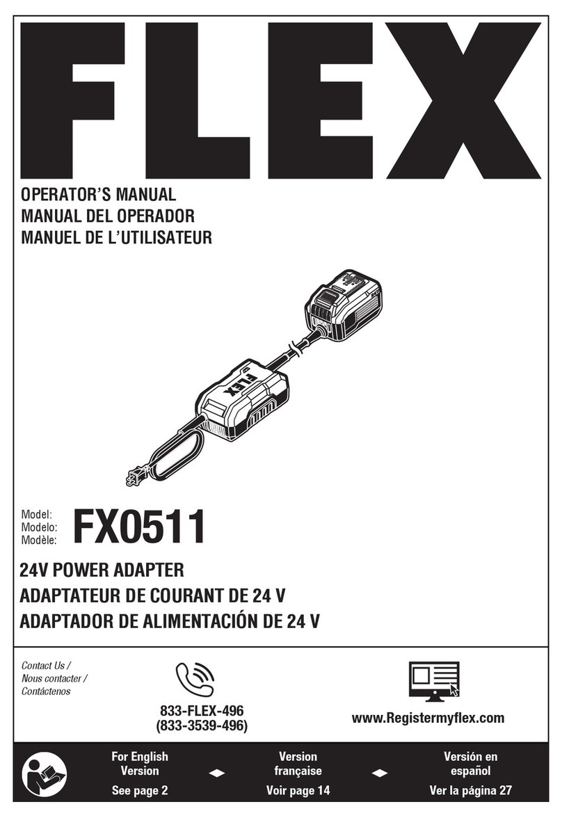 Flex FX0511 Manual de usuario