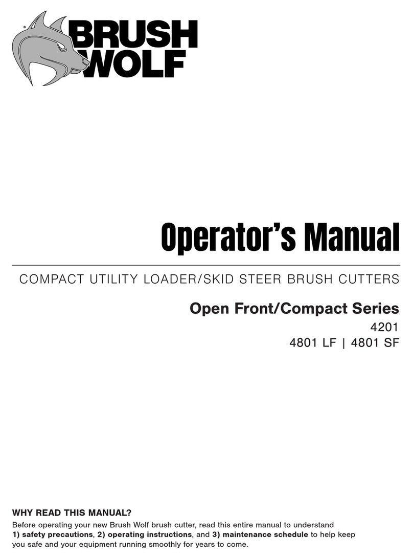 Brush Wolf Open Front Series Manual de usuario