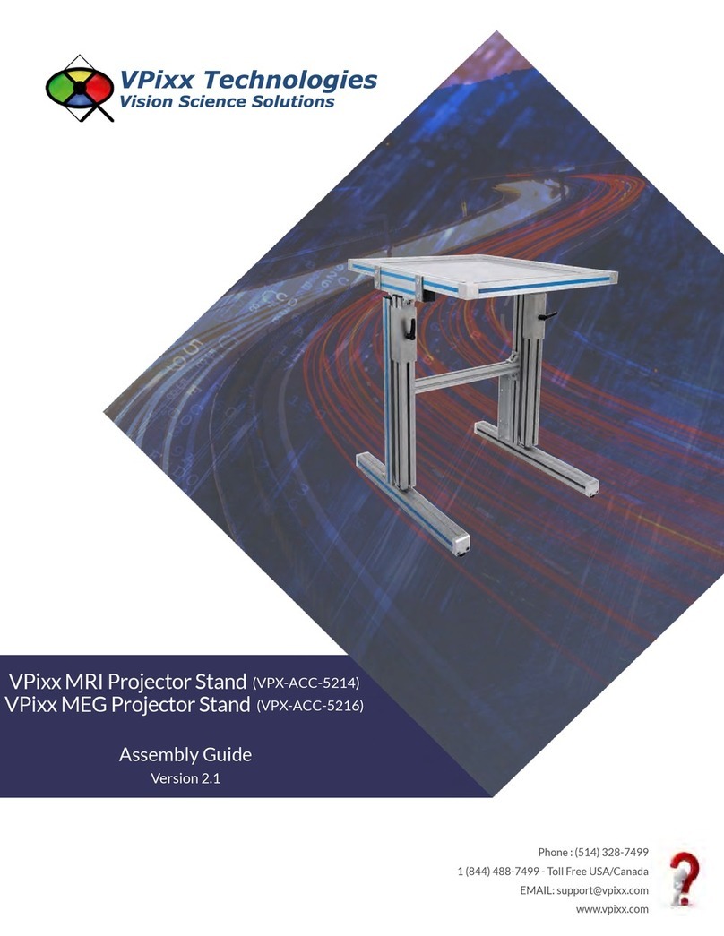 VPixx Technologies MRI Manual de usuario VPixx Technologies MRI Manual de usuario