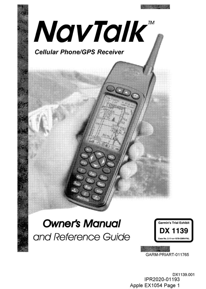 Garmin NavTalk Manual de usuario