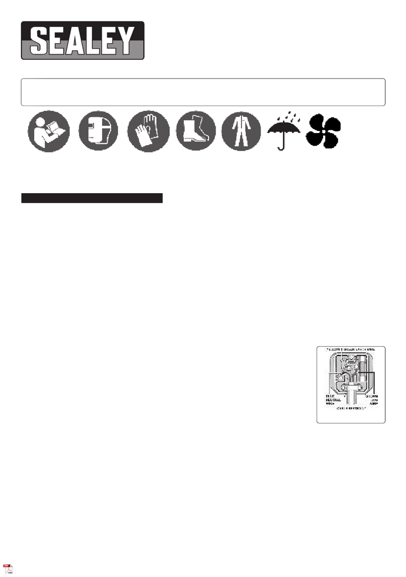 Sealey SUPERMIG255.V2 Manual de usuario