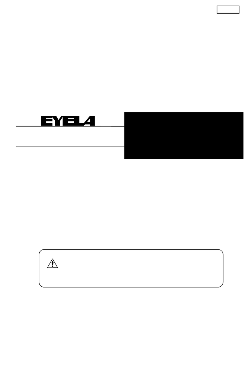 EYELA CCA-1112A Manual de usuario EYELA CCA-1112A Manual de usuario