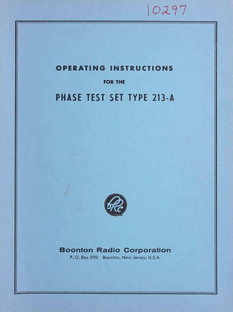 Boonton 213-A Manual de usuario