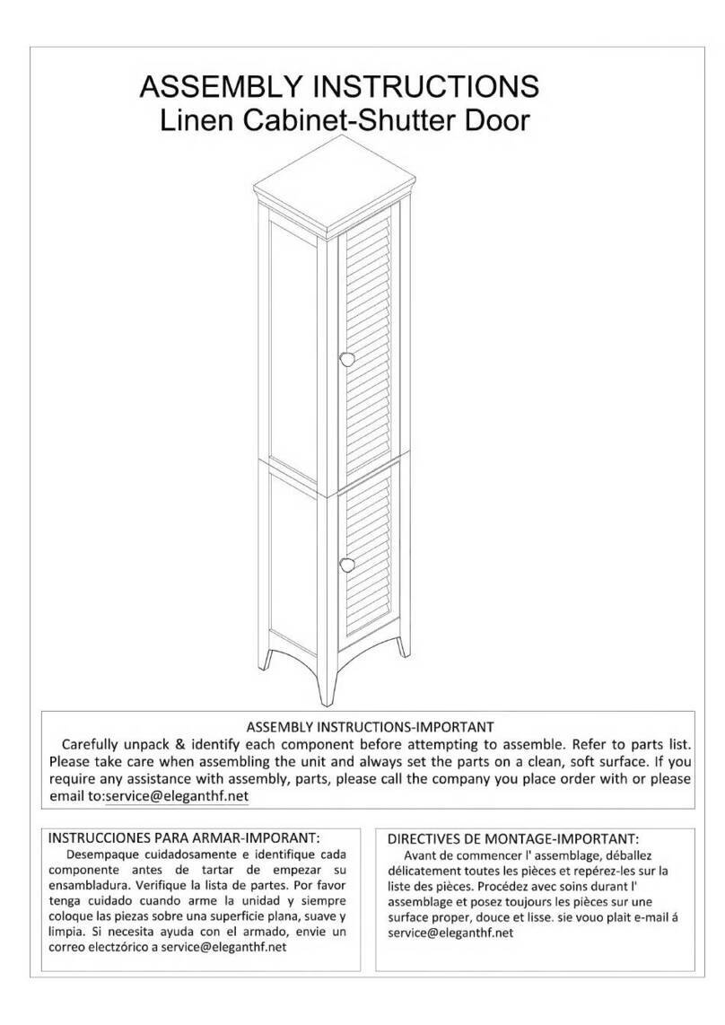 ELEGANT HOME HDT598 Manual de usuario