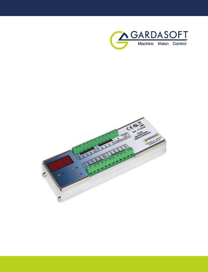 GARDASOFT CC320 Manual de usuario