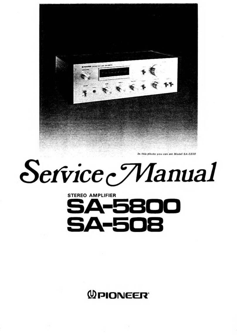 Pioneer SA-5800 Manual de usuario