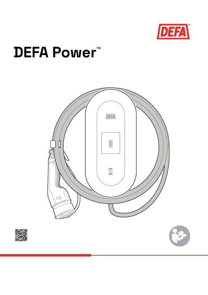 DEFA Power Manual de usuario