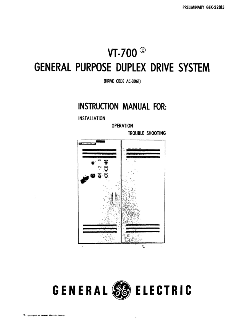 GE VT-700 Manual de usuario