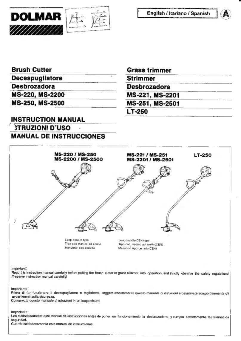 Dolmar MS-220 Manual de usuario