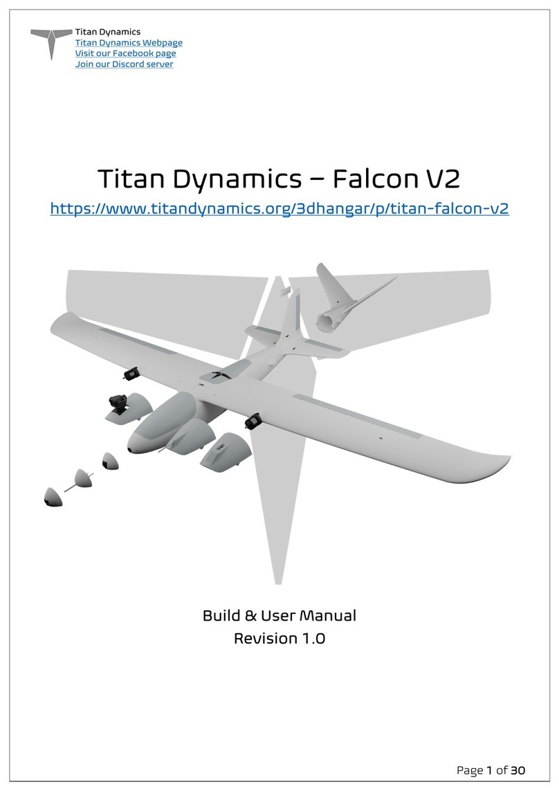 Titan Dynamics Falcon V2 Manual de usuario Titan Dynamics Falcon V2 Manual de usuario