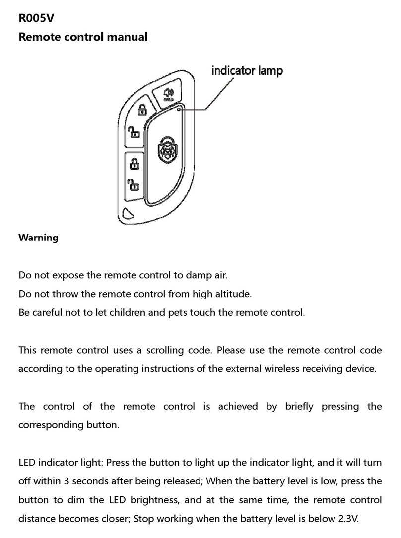 RVLock R005V Manual de usuario